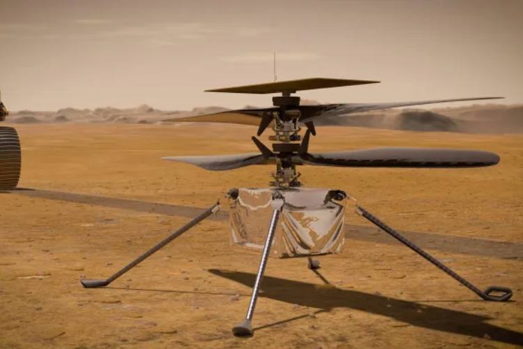 เฮลิคอปเตอร์บนดาวอังคารของ NASA ทำการบินครั้งที่ 40